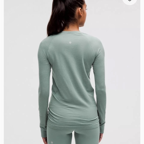 Lululemon Athletica Swiftly Tech Long Sleeve in Green - Picture 3 of 9